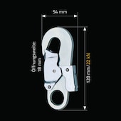 Karabinerhaken MAS51 Stahl